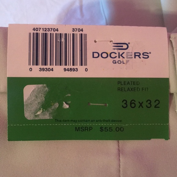 Dockers Golf Performance Pleated Pant 36x32 - Picture 10 of 14